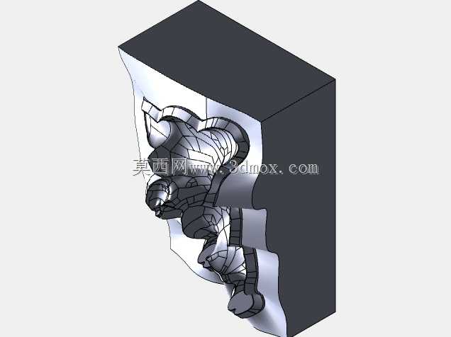 玩具“花猪”。模具零件
