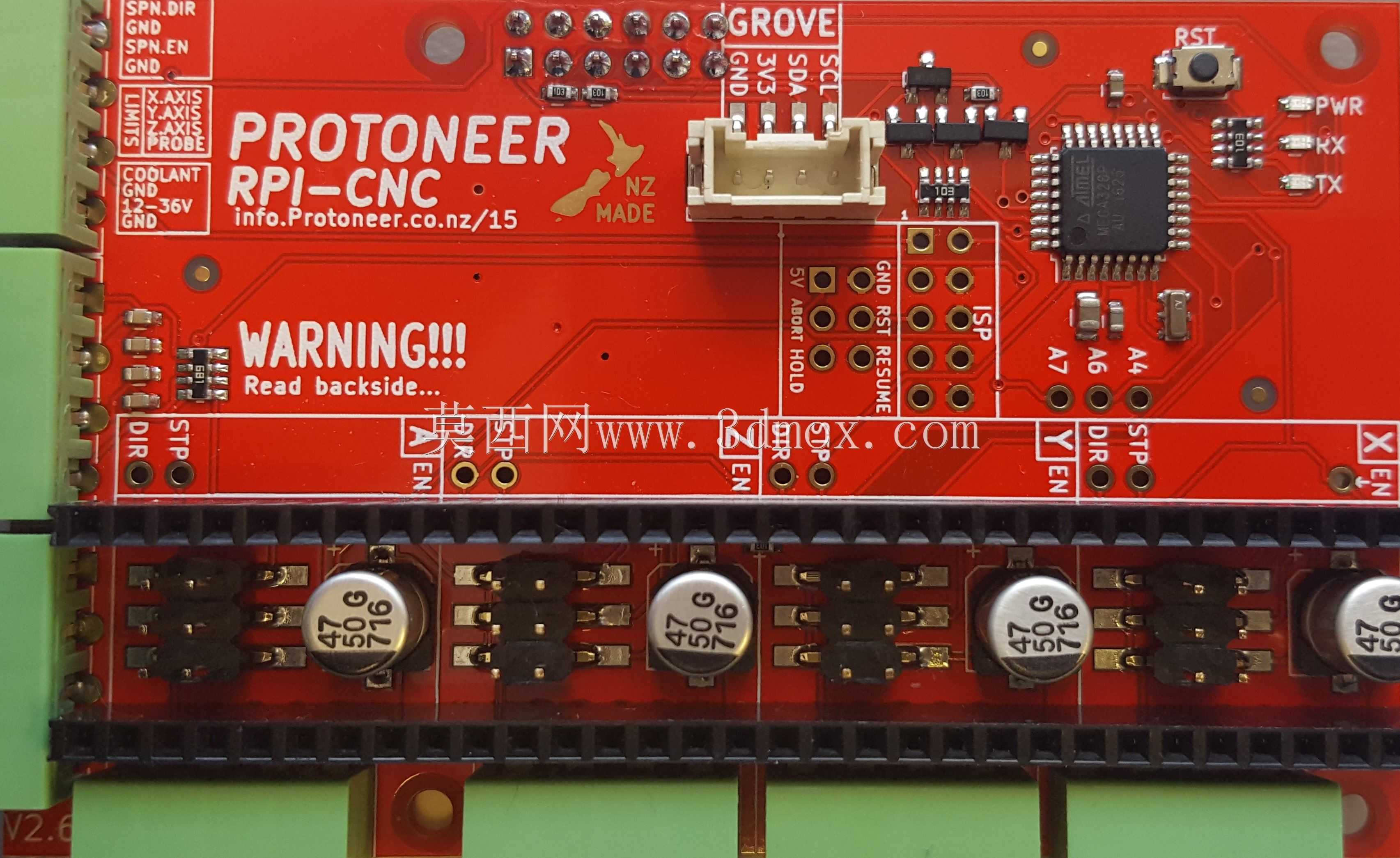 Protoneer RPi CNC Hat V2.60版