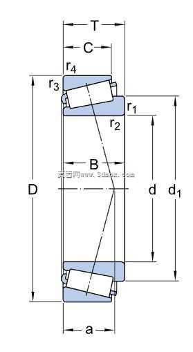 Բ׶�������-SKF 32006 X����