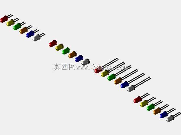 LED 5mm通孔