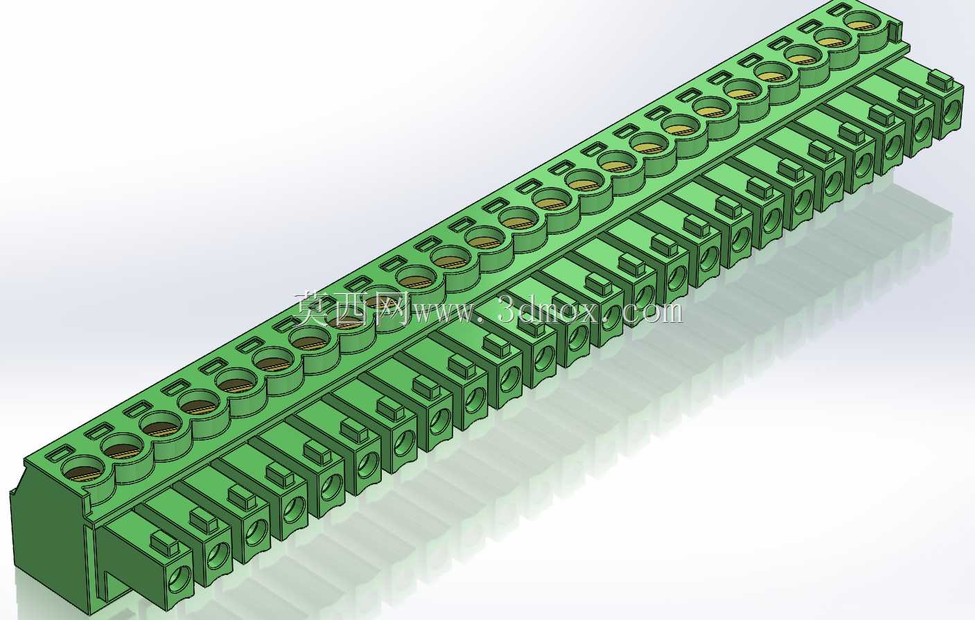 ��˶��Ӳ�ͷ3.81mm