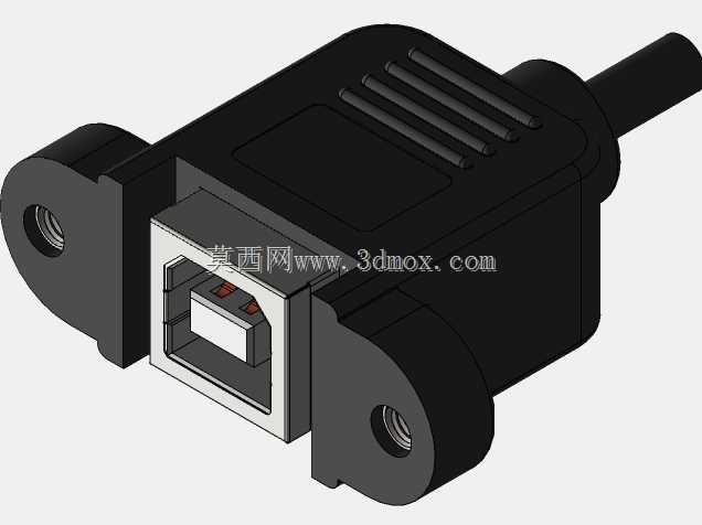 USB Type-B-内螺纹-面板安装