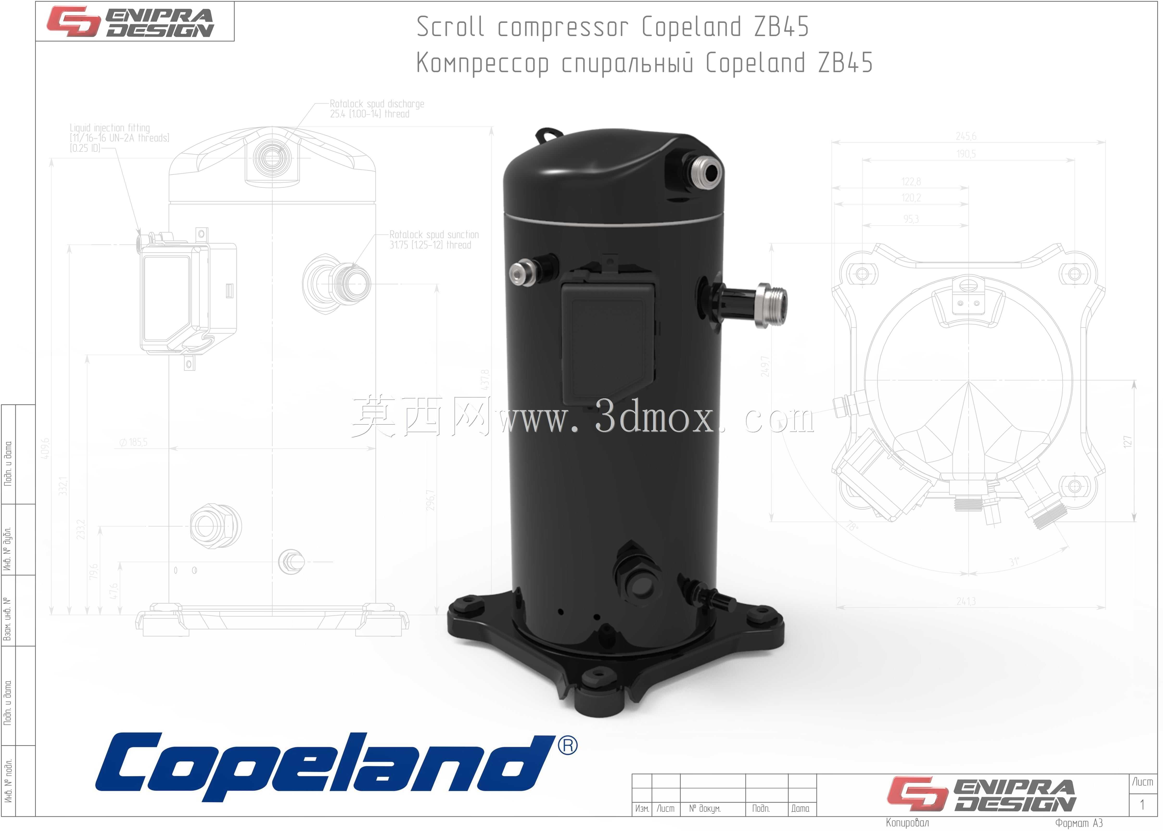 ZB 45����ѹ����Copeland