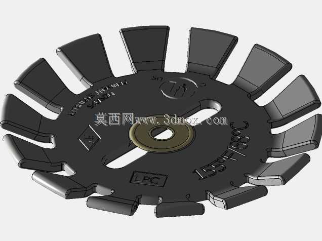 消防喷头三维模型