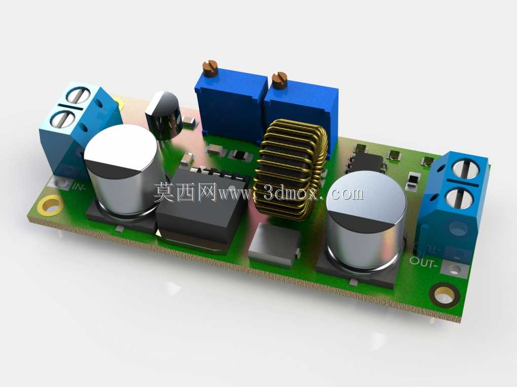 xl4015 5a DC-DC CC/CV降压变换器
