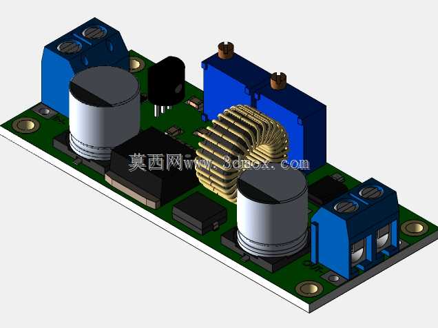 xl4015 5a DC-DC CC/CV降压变换器