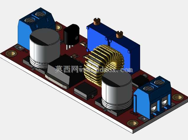 xl4015 5a DC-DC CC/CV降压变换器