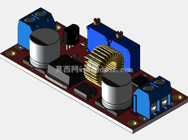 xl4015 5a DC-DC CC/CV降压变换器