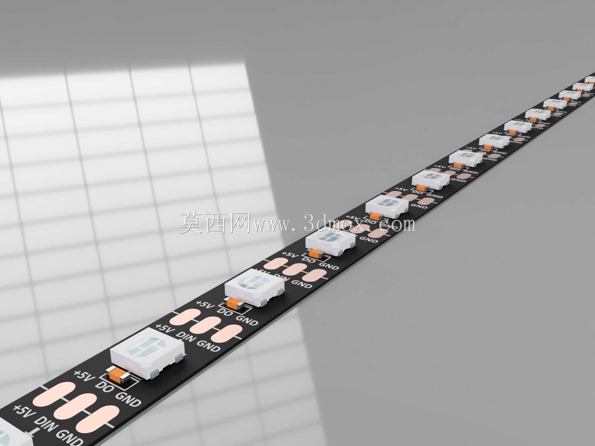 WS2812 60LED/m 5V��ɫPBC
