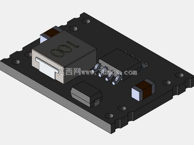 DC-DC 5V-12V至3.3V降压稳压器电源模块板