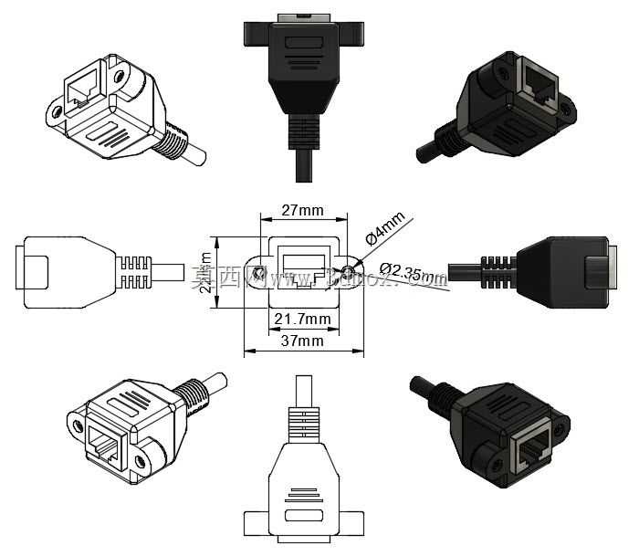 RJ45��尲װ������