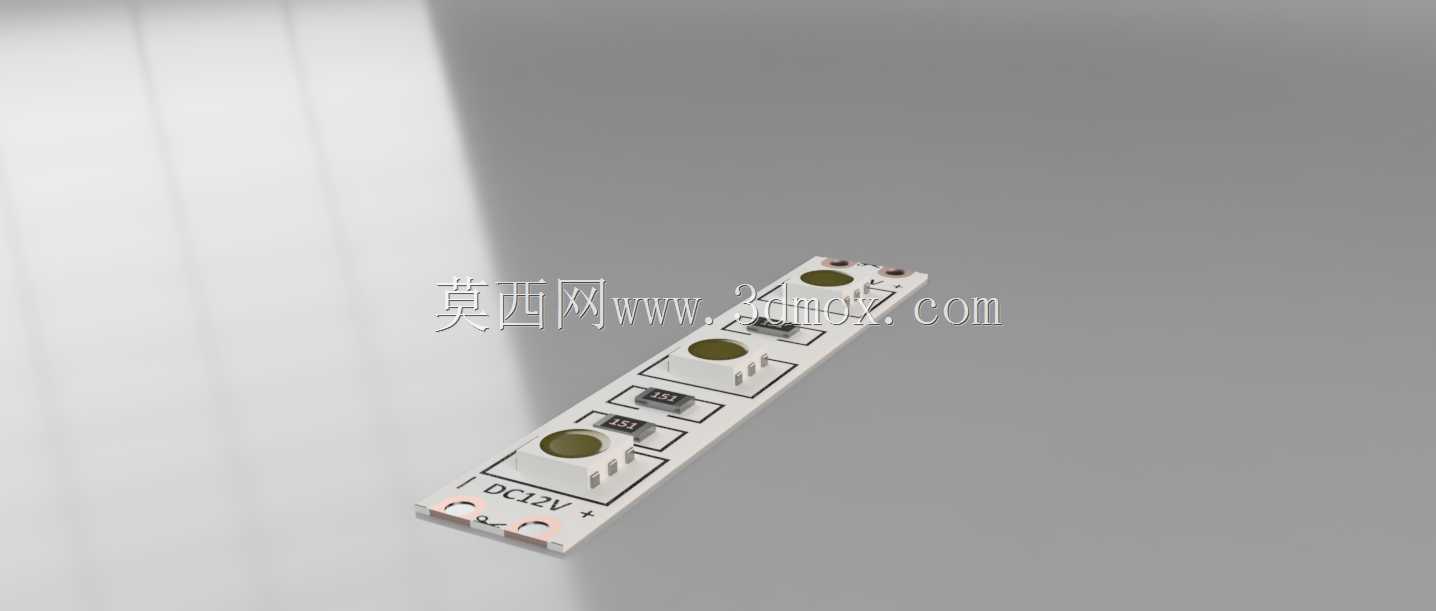 Led带5050 60LED/m 12V白色PCB