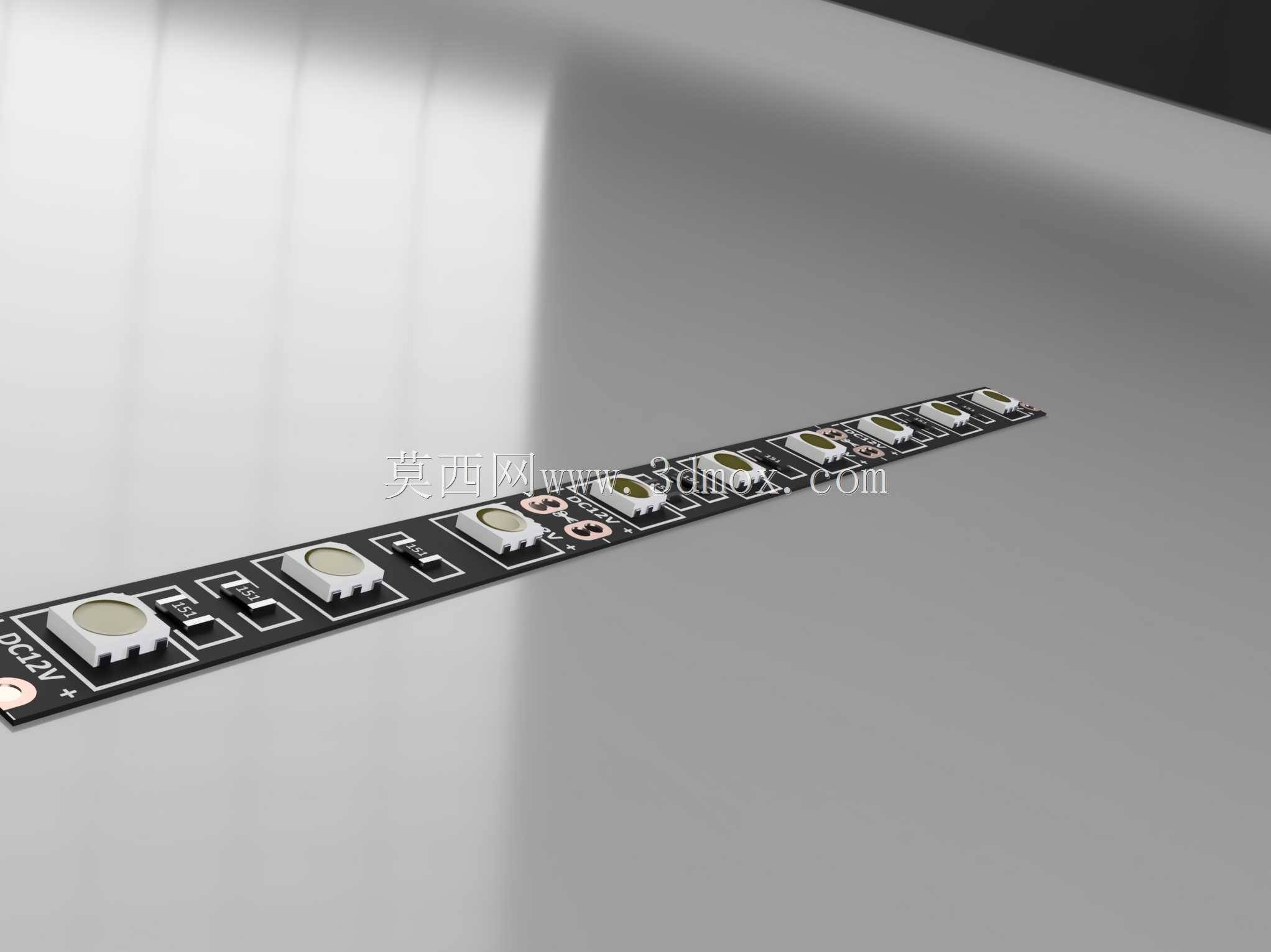 Led带5050 60LED/m 12V黑色PCB