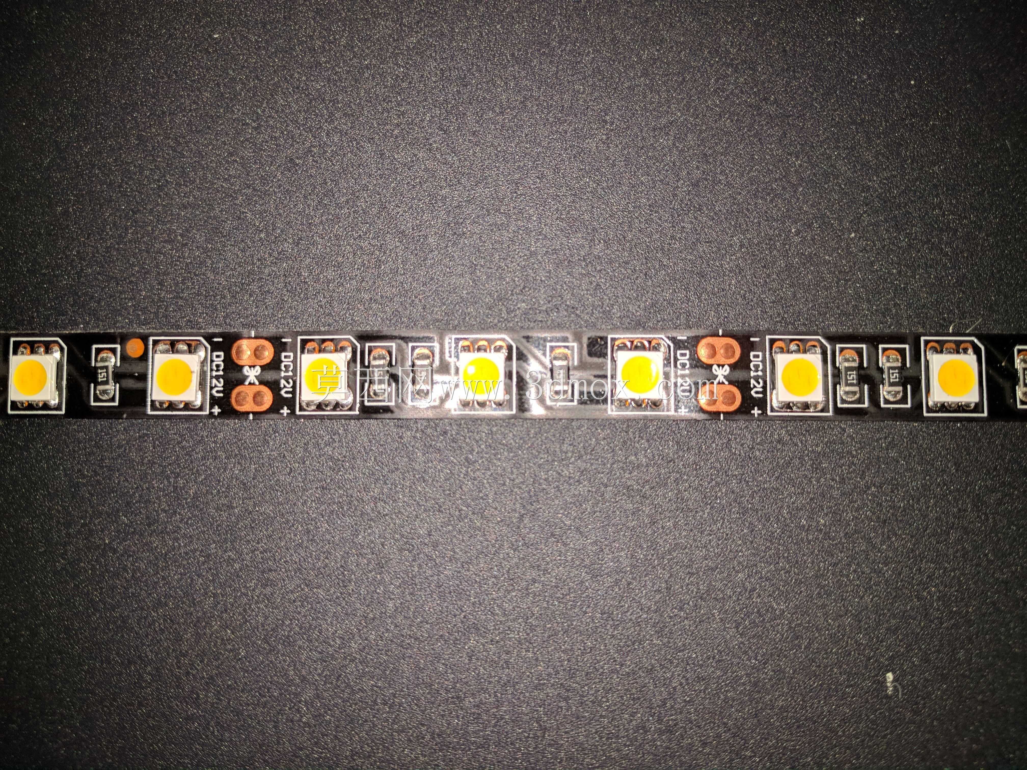 Led带5050 60LED/m 12V黑色PCB