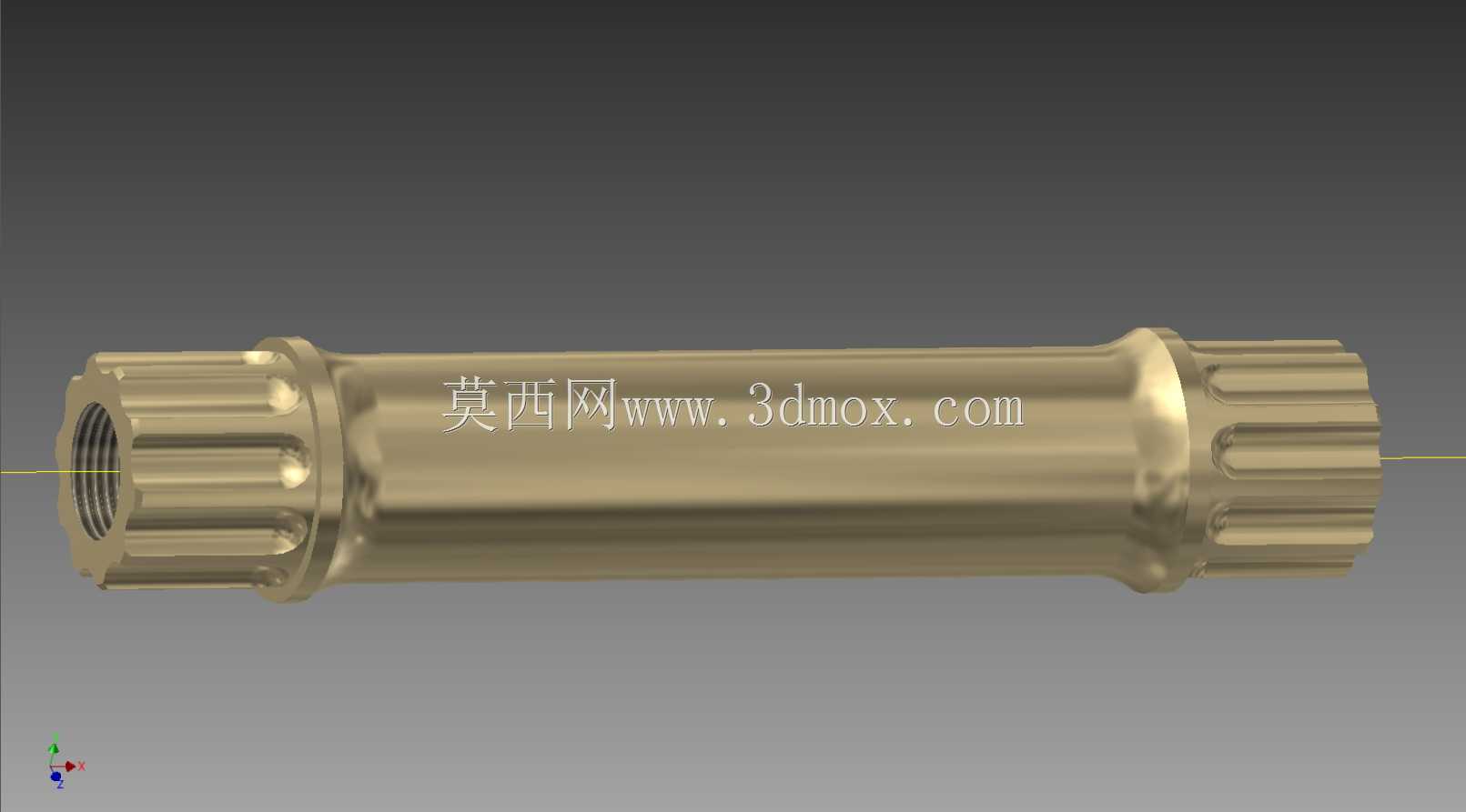 特鲁瓦蒂夫榴弹炮底部支架主轴-ISIS标准