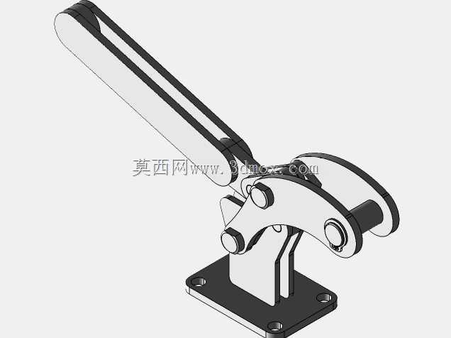 带垂直脚的模块化夹具,焊接型,AMF