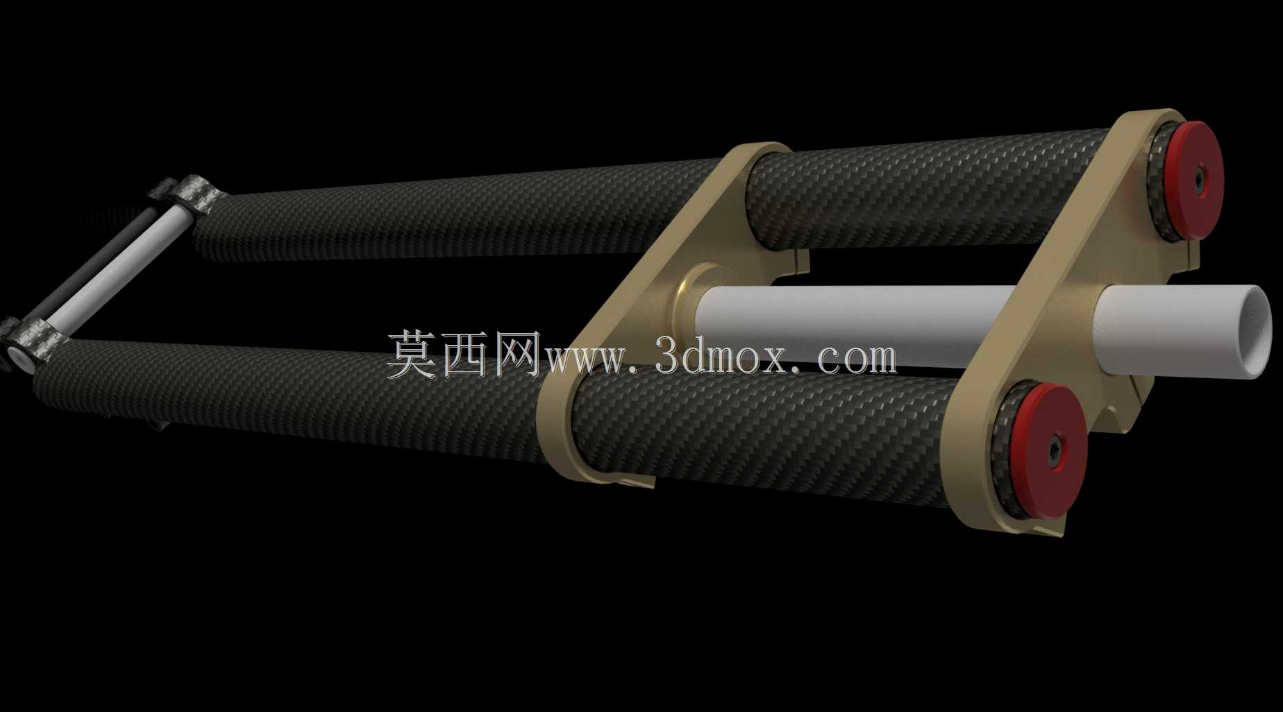刚性双冠碳叉