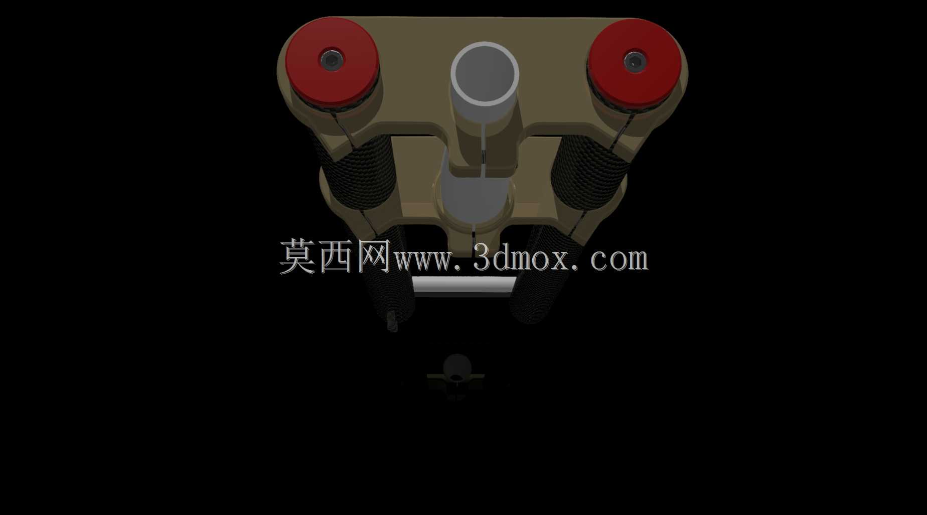 刚性双冠碳叉