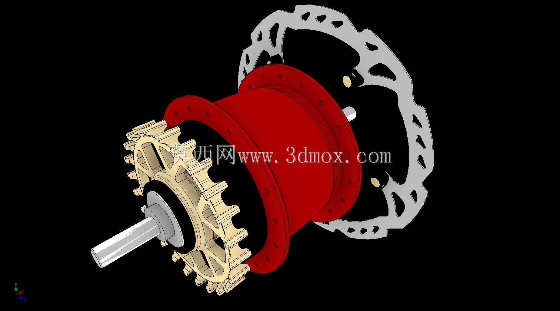 Shimano Afline-SG-S7000-8,带传动齿轮,中心锁XTR转子