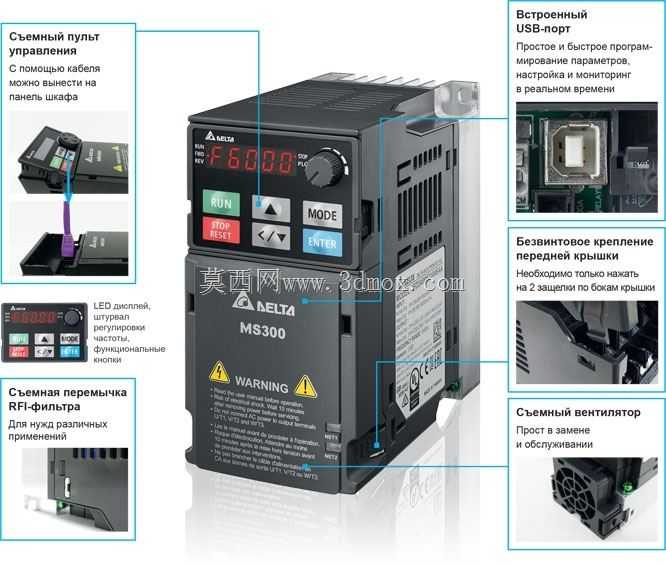 变频器Delta Electronics VFD-MS-300