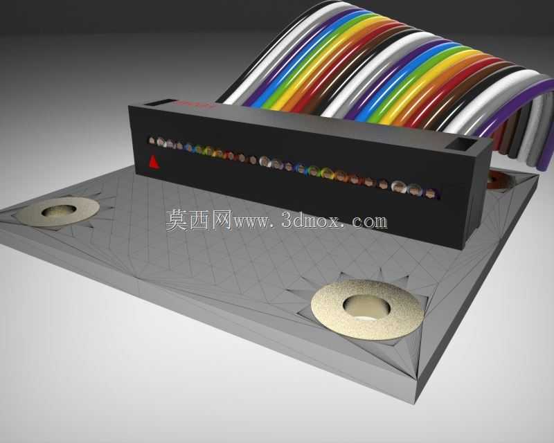 FDC连接器包(2.54节距,PCB安装)