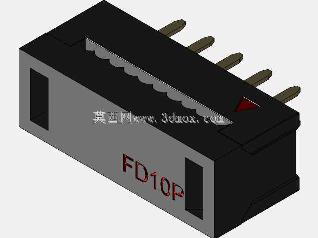 FDC连接器包(2.54节距,PCB安装)