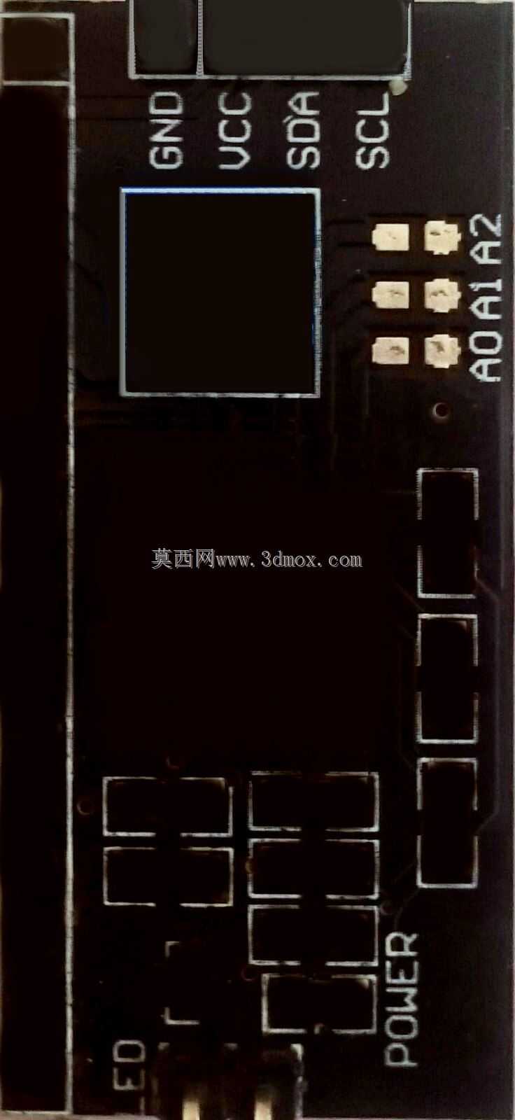 I2C到LCD板