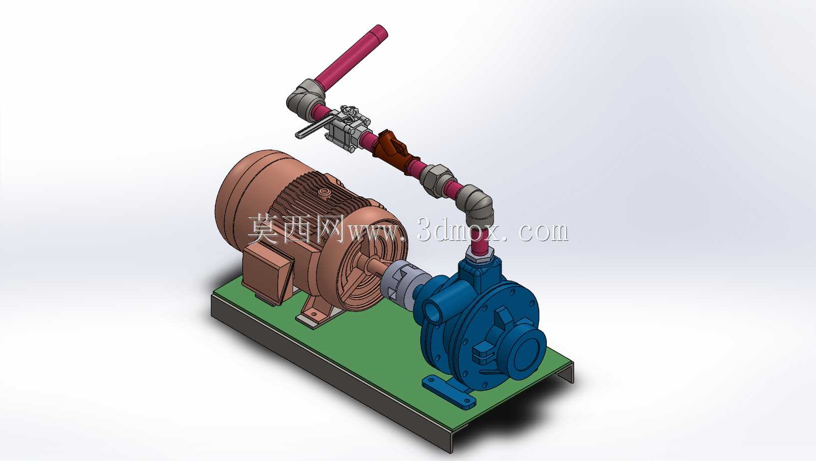 ���3 HP y bomba de agua