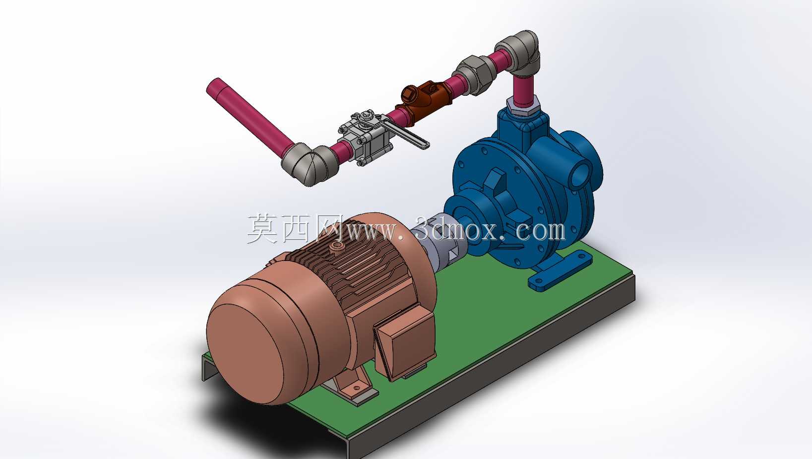 ���3 HP y bomba de agua