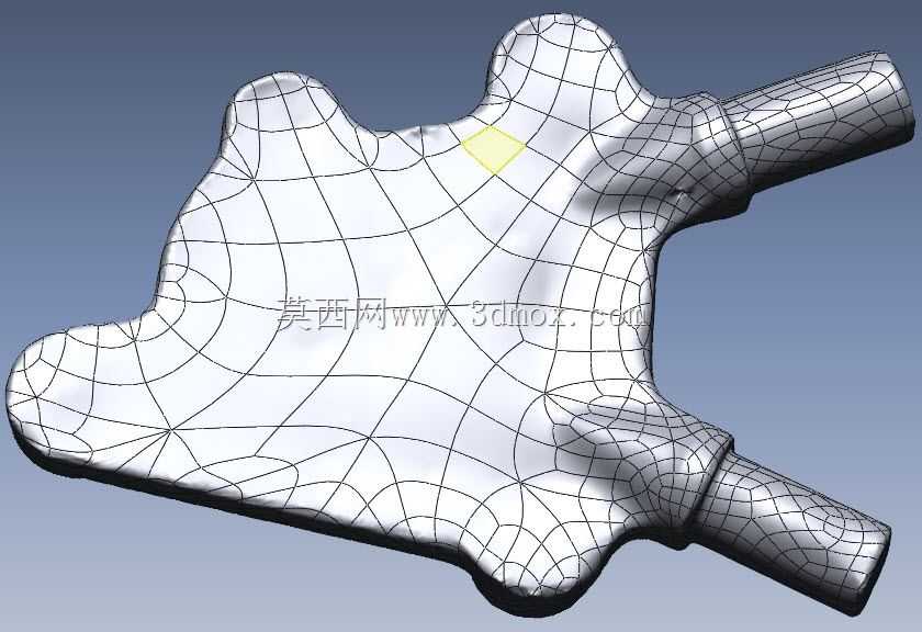 铸造支架-Geomagic Design X(三维扫描转换)