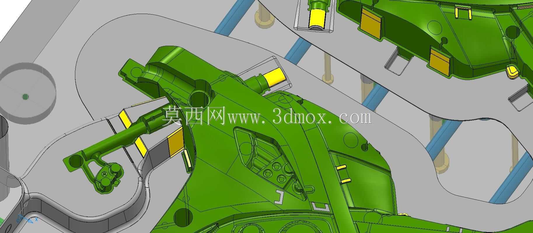 整流罩摩托车玩具注射模