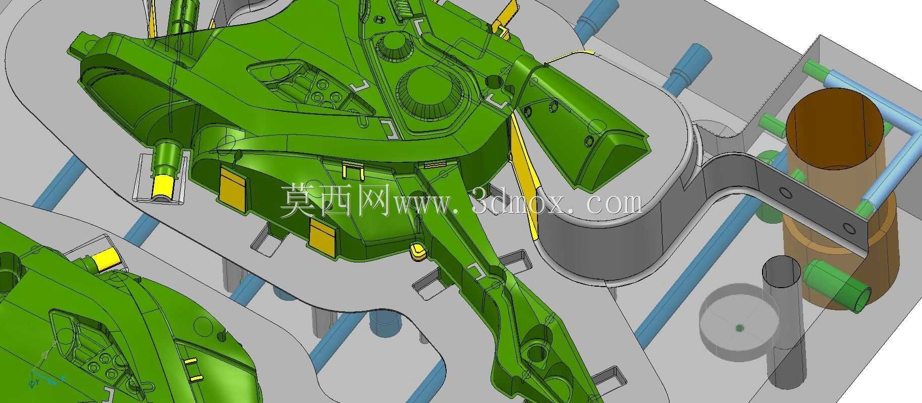 整流罩摩托车玩具注射模