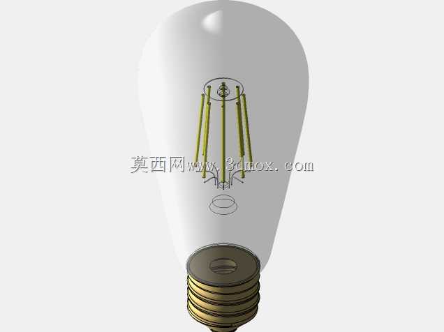 插座E26和老式LED灯泡ST64