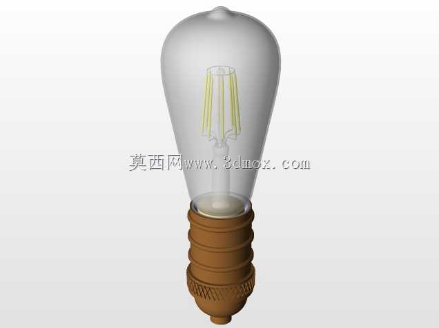 插座E26和老式LED灯泡ST64