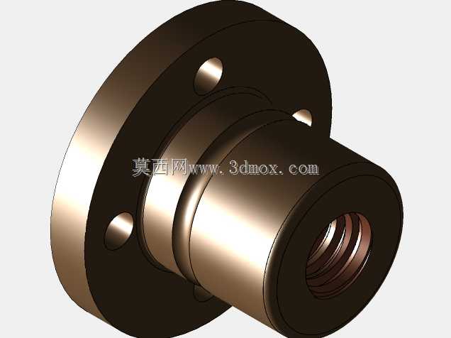 ISO 103-1-Eixo梯形Tr 8 e Tr 10 de 100 mm a 240 mm com Porca梯形