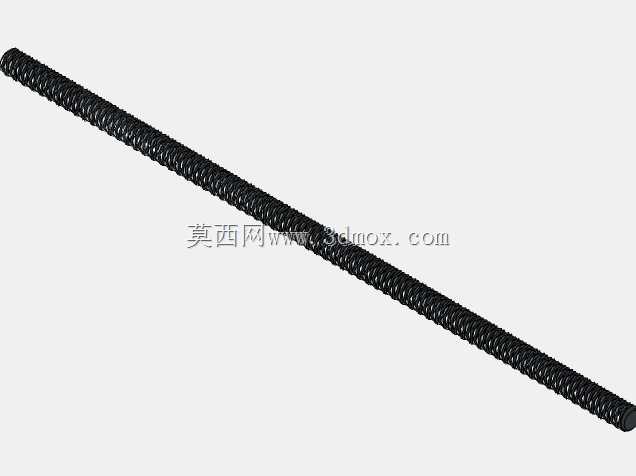 ISO 103-1-Eixo梯形Tr 8 e Tr 10 de 100 mm a 240 mm com Porca梯形