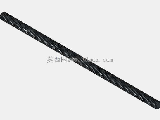ISO 103-1-Eixo梯形Tr 8 e Tr 10 de 100 mm a 240 mm com Porca梯形