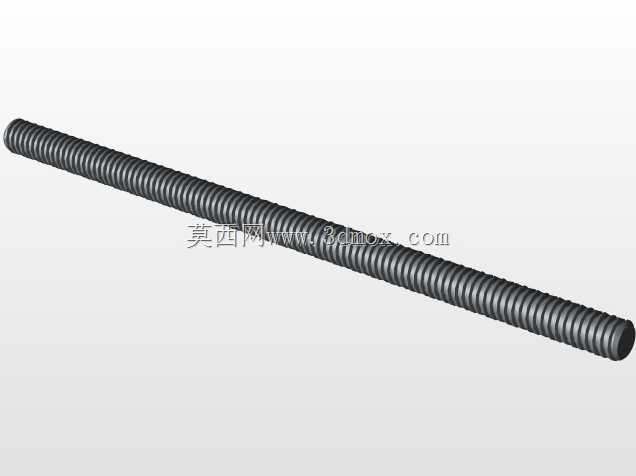 ISO 103-1-Eixo梯形Tr 8 e Tr 10 de 100 mm a 240 mm com Porca梯形