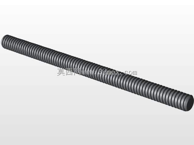 ISO 103-1-Eixo梯形Tr 8 e Tr 10 de 100 mm a 240 mm com Porca梯形