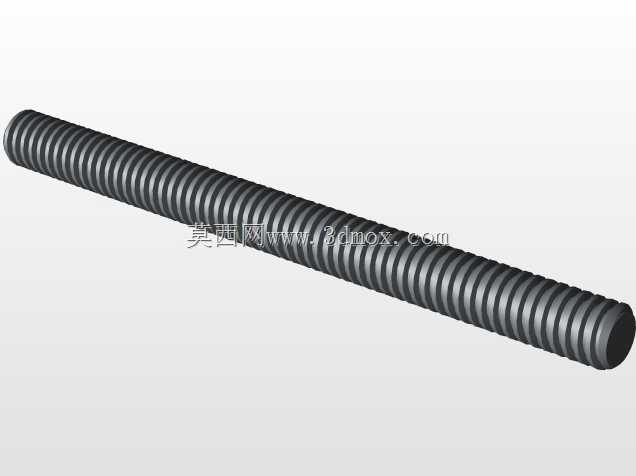 ISO 103-1-Eixo梯形Tr 8 e Tr 10 de 100 mm a 240 mm com Porca梯形