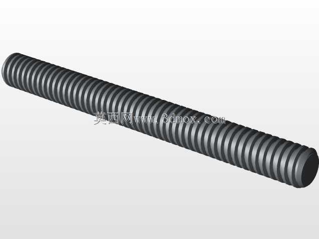 ISO 103-1-Eixo梯形Tr 8 e Tr 10 de 100 mm a 240 mm com Porca梯形
