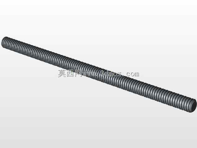 ISO 103-1-Eixo梯形Tr 8 e Tr 10 de 100 mm a 240 mm com Porca梯形