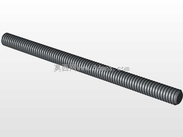 ISO 103-1-Eixo梯形Tr 8 e Tr 10 de 100 mm a 240 mm com Porca梯形