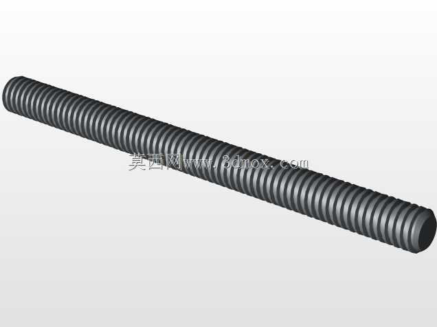 ISO 103-1-Eixo梯形Tr 8 e Tr 10 de 100 mm a 240 mm com Porca梯形