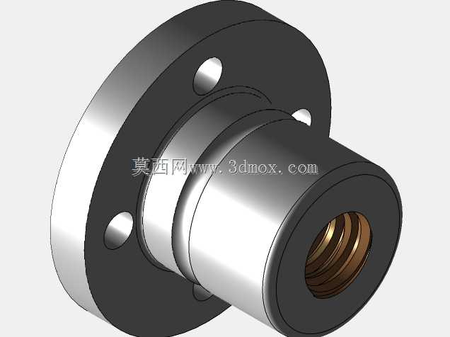 ISO 103-1-Eixo梯形Tr 8 e Tr 10 de 100 mm a 240 mm com Porca梯形