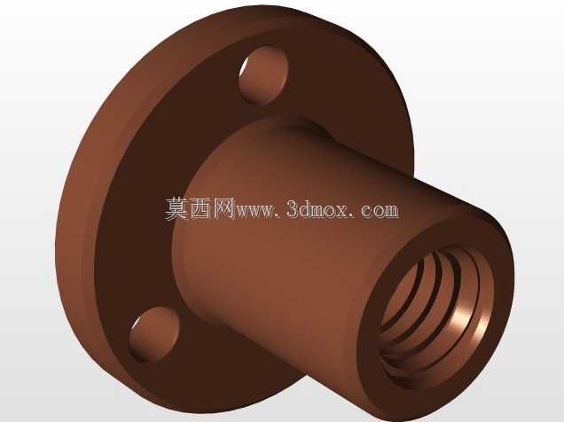 ISO 103-1-Eixo梯形Tr 8 e Tr 10 de 100 mm a 240 mm com Porca梯形