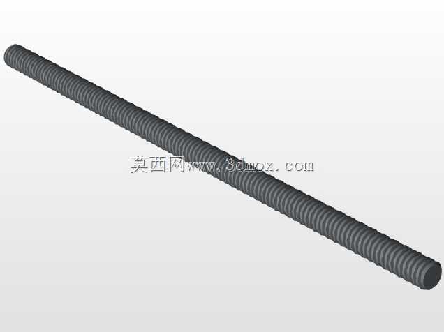 ISO 103-1-Eixo梯形Tr 8 e Tr 10 de 100 mm a 240 mm com Porca梯形
