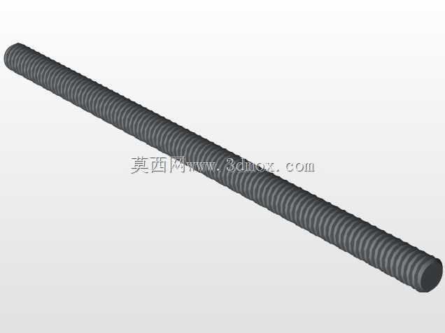 ISO 103-1-Eixo梯形Tr 8 e Tr 10 de 100 mm a 240 mm com Porca梯形