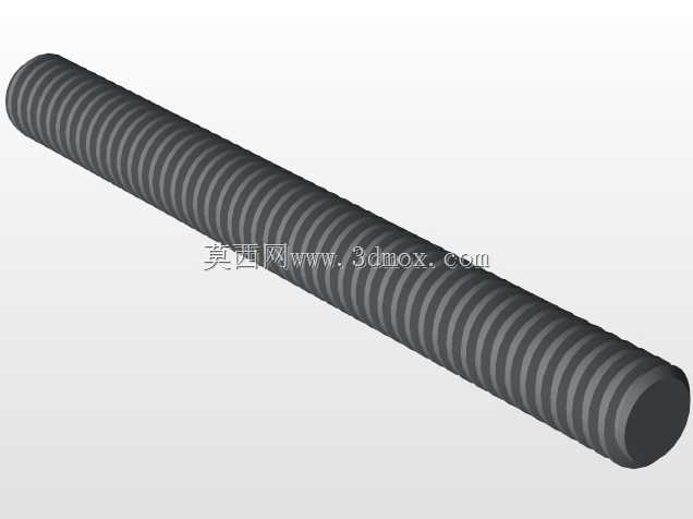ISO 103-1-Eixo梯形Tr 8 e Tr 10 de 100 mm a 240 mm com Porca梯形