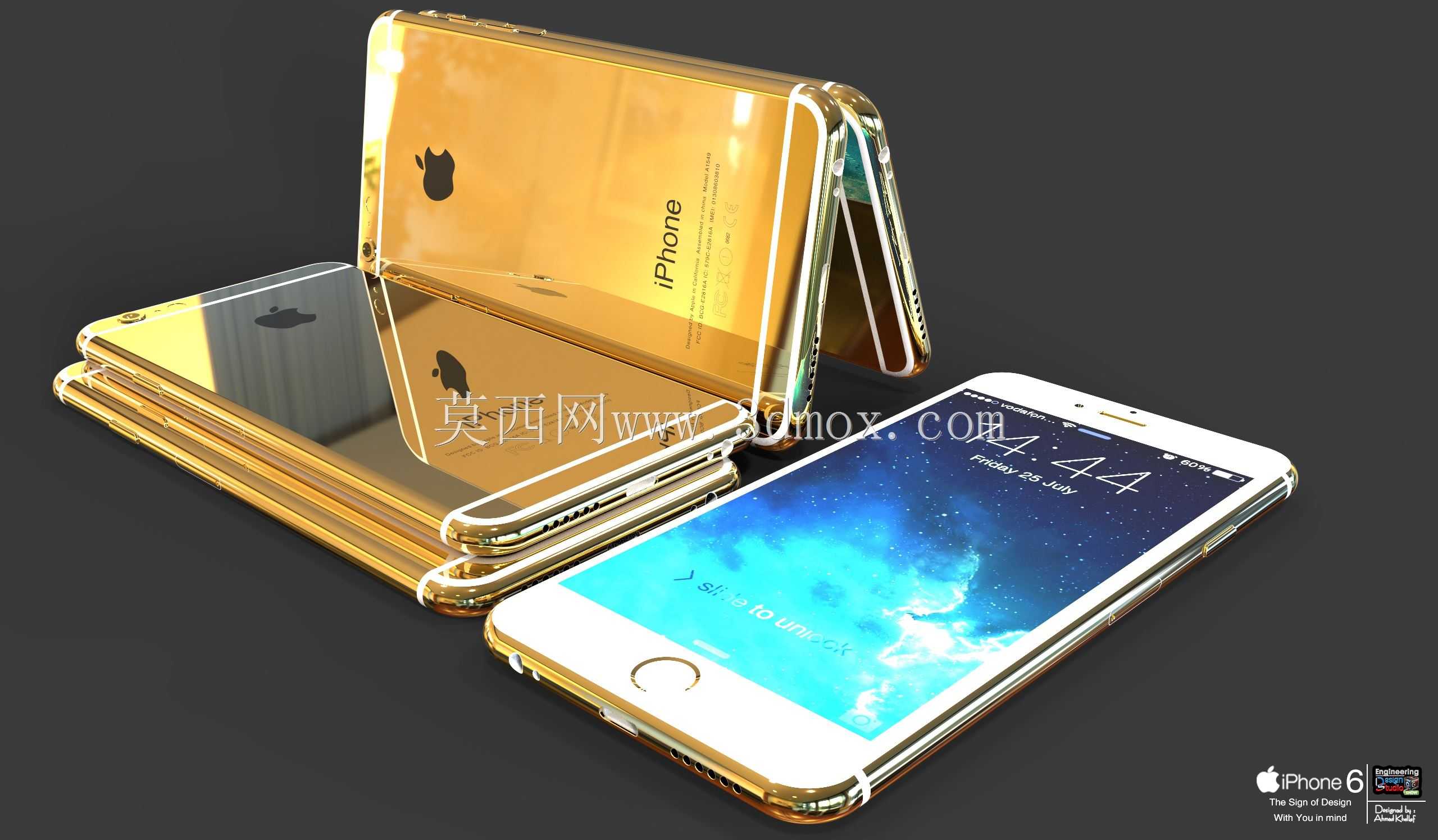 iPhone6金色24k